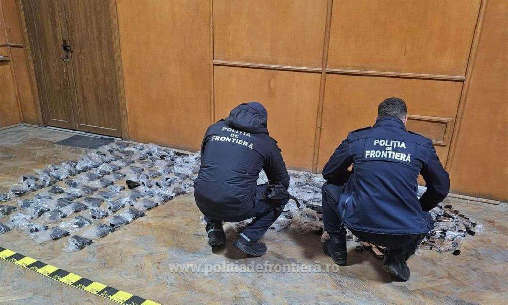 Poliţia de Frontieră: Contrabanda cu tutun a crescut cu 175% în 2025, iar capturile de arme s-au intensificat după aderarea la Schengen